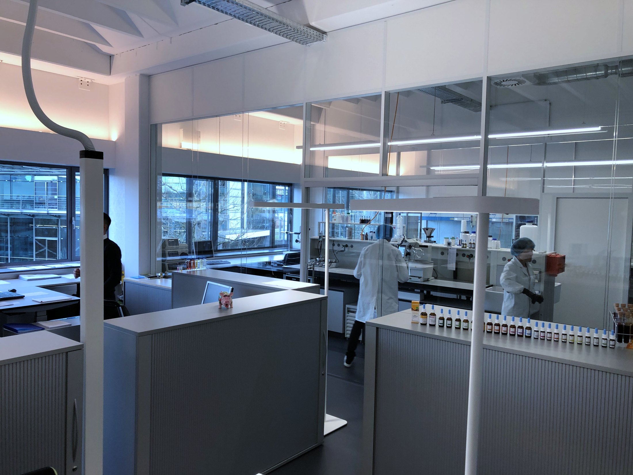 Formulation laboratory in St. Gallen, Switzerland