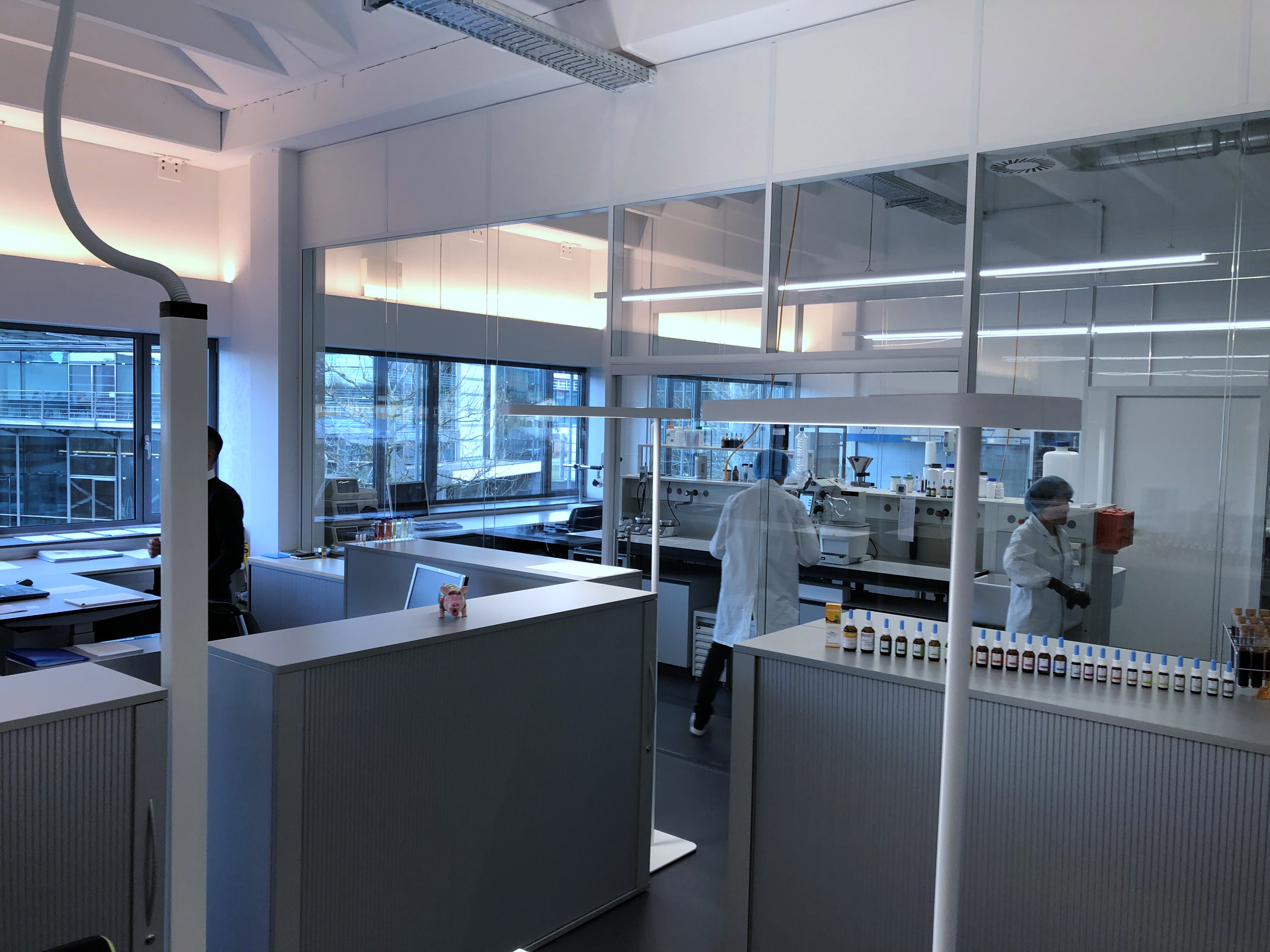 Formulation laboratory in St. Gallen, Switzerland